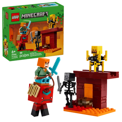 Lego Minecraft 21266 La bataille de la lave du Nether
