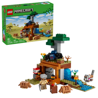 Lego Minecraft 21269 L’expédition dans la mine du tatou
