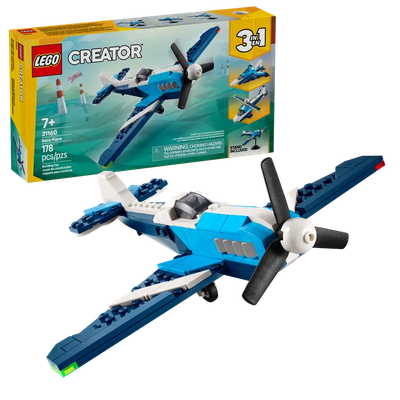 Lego Creator 31160 Les aéronefs: l’avion de course