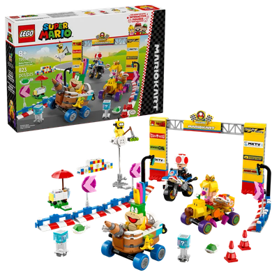 Lego Super Mario 72036 Mario Kart – Ensemble Bébé Peach et Grand Prix