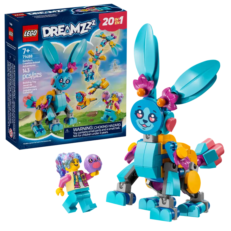 Lego Dreamz 71488 Les aventures animalières créatives de Bunchu