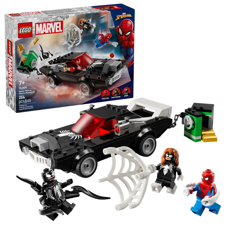 Lego Marvel 76309 Spider-Man contre la puissante voiture de Venom