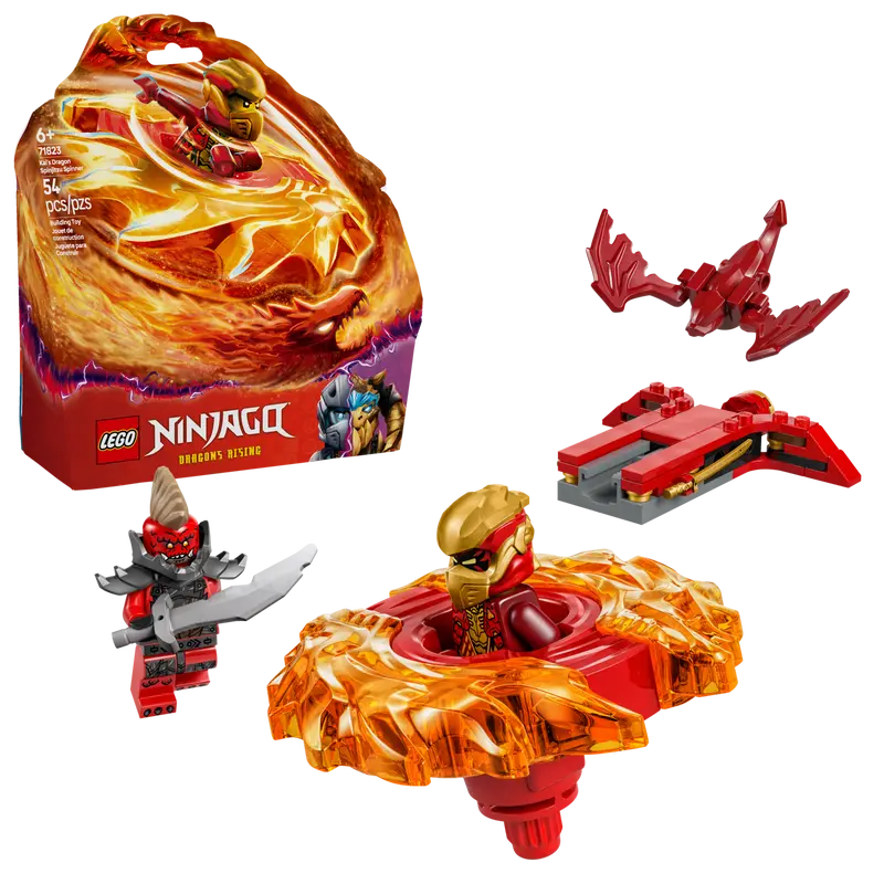 Lego Ninjago 71823 La toupie Spinjitzu du dragon de Kai