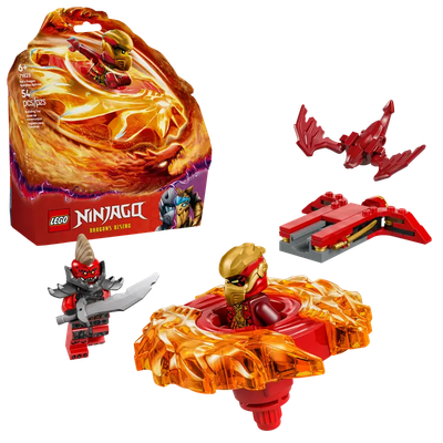 Lego Ninjago 71823 La toupie Spinjitzu du dragon de Kai