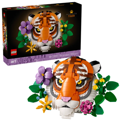 Lego Art 31217 La collection de la faune – Le tigre