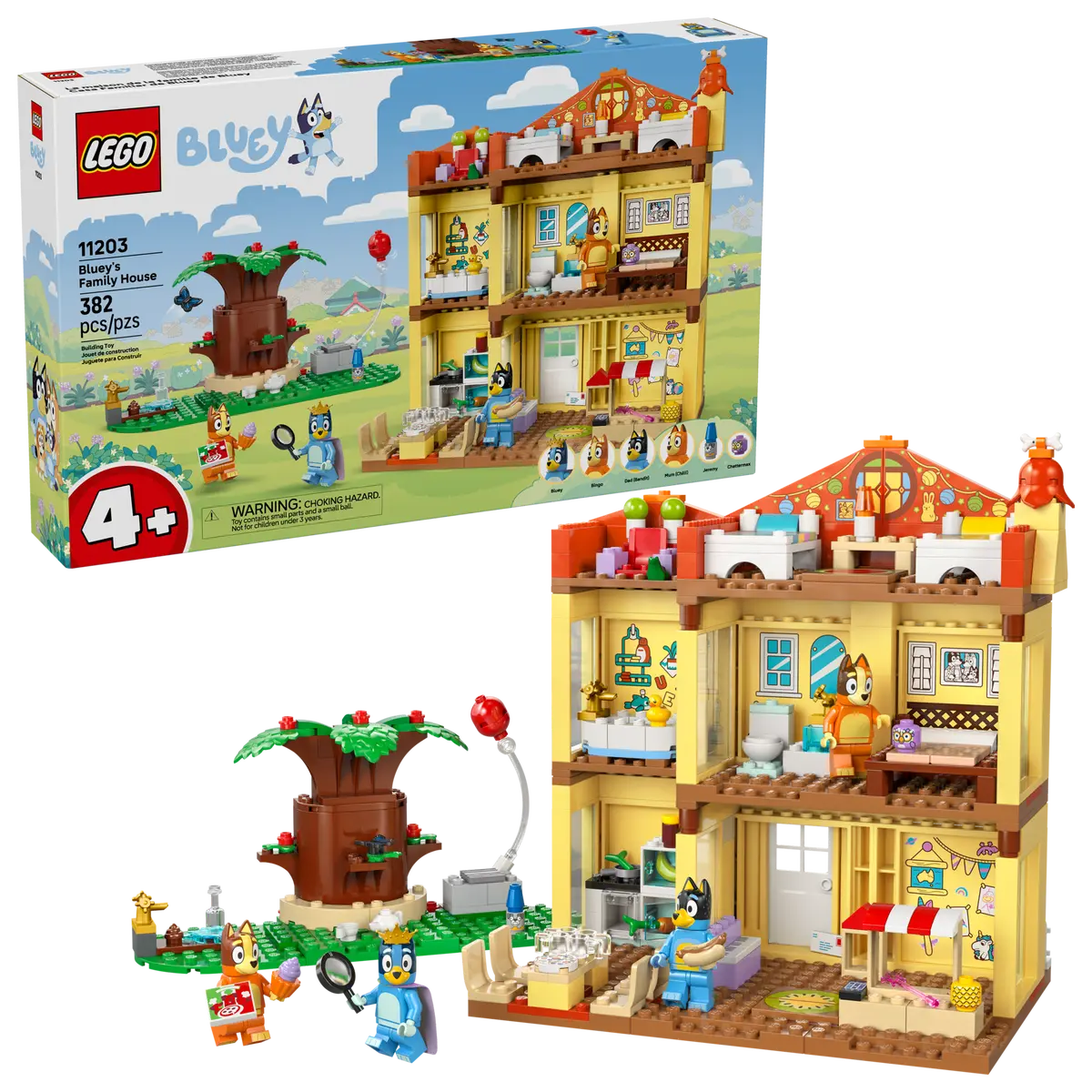 Lego Bluey 11203 La maison de la famille de Bluey