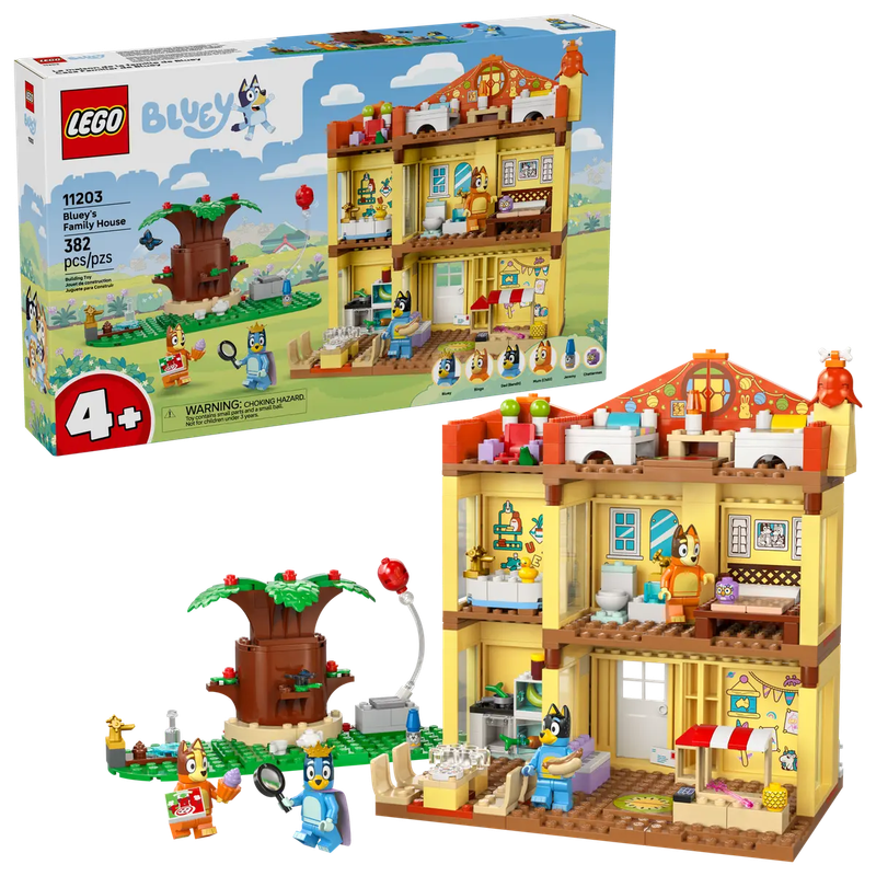 Lego Bluey 11203 La maison de la famille de Bluey