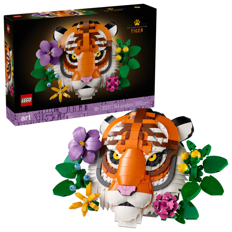 Lego Art 31217 La collection de la faune – Le tigre