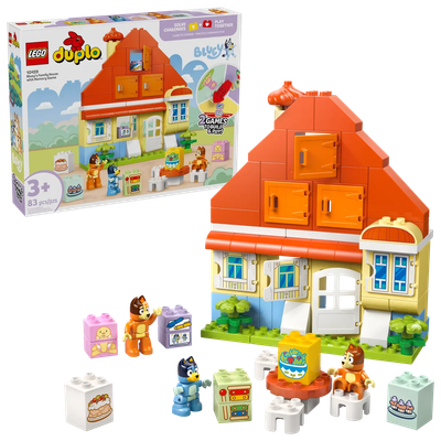Lego Duplo 10459 La maison de la famille de Bluey avec jeu de mémoire