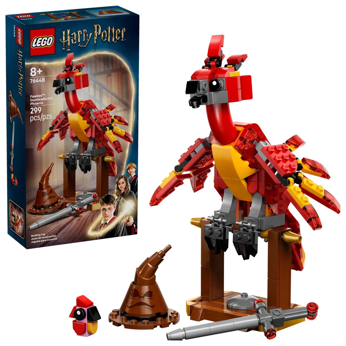 Lego Harry Potter 76448 Fumseck : le phénix de Dumbledore