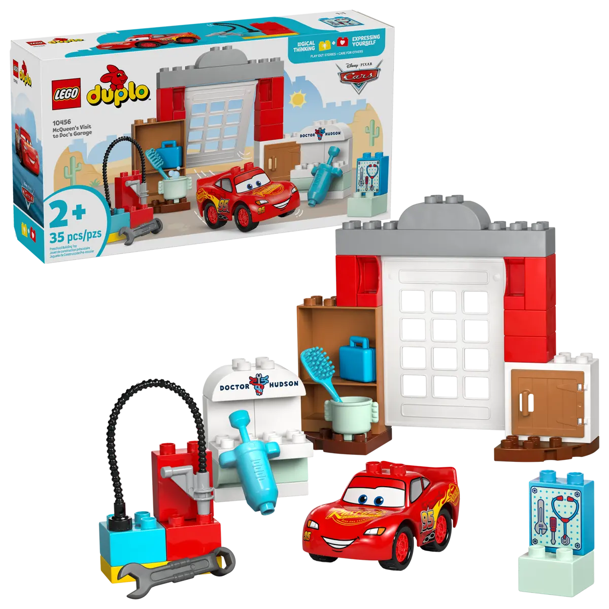 Lego Duplo 10456 La visite de McQueen au garage de Doc