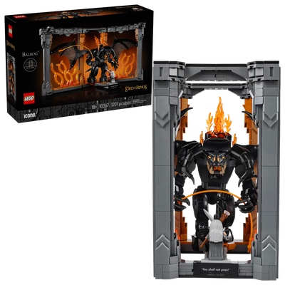 Lego Icons 10367 Le Seigneur des Anneaux : Le coin lecture du Balrog