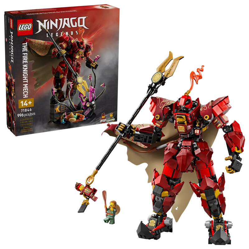 Lego Ninjago 71846 Le robot chevalier de feu