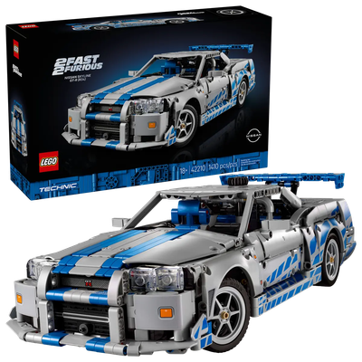 Lego Technic 42210 Voiture Nissan Skyline GT-R (R34) 2 Fast 2 Furious