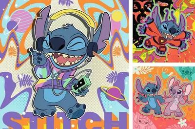 PZ3x49 Jouer Disney Stitch