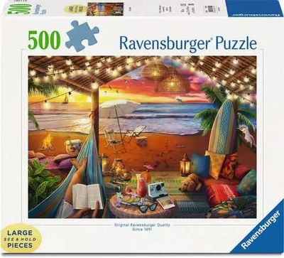 PZ500L Coucher de soleil sur la plage