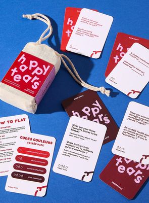 Happy Tears: Date Night (18+) - Bilingual Conversation Cards