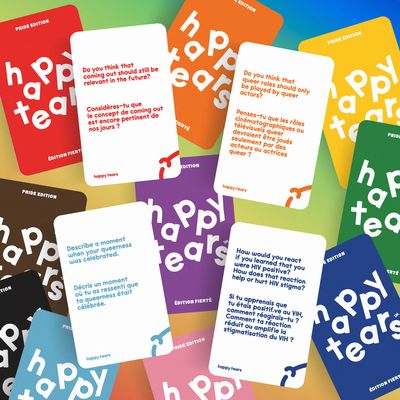 Happy Tears: Pride Edition - Bilingual Conversation Cards