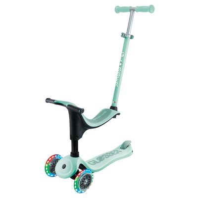 Trottinette Globber Go-Up Sporty Menthe/Pistache &amp; Lumieres