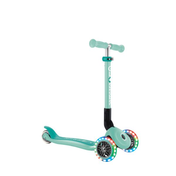 Trottinette Junior Pliable Fantaisie Lumiere Menthe