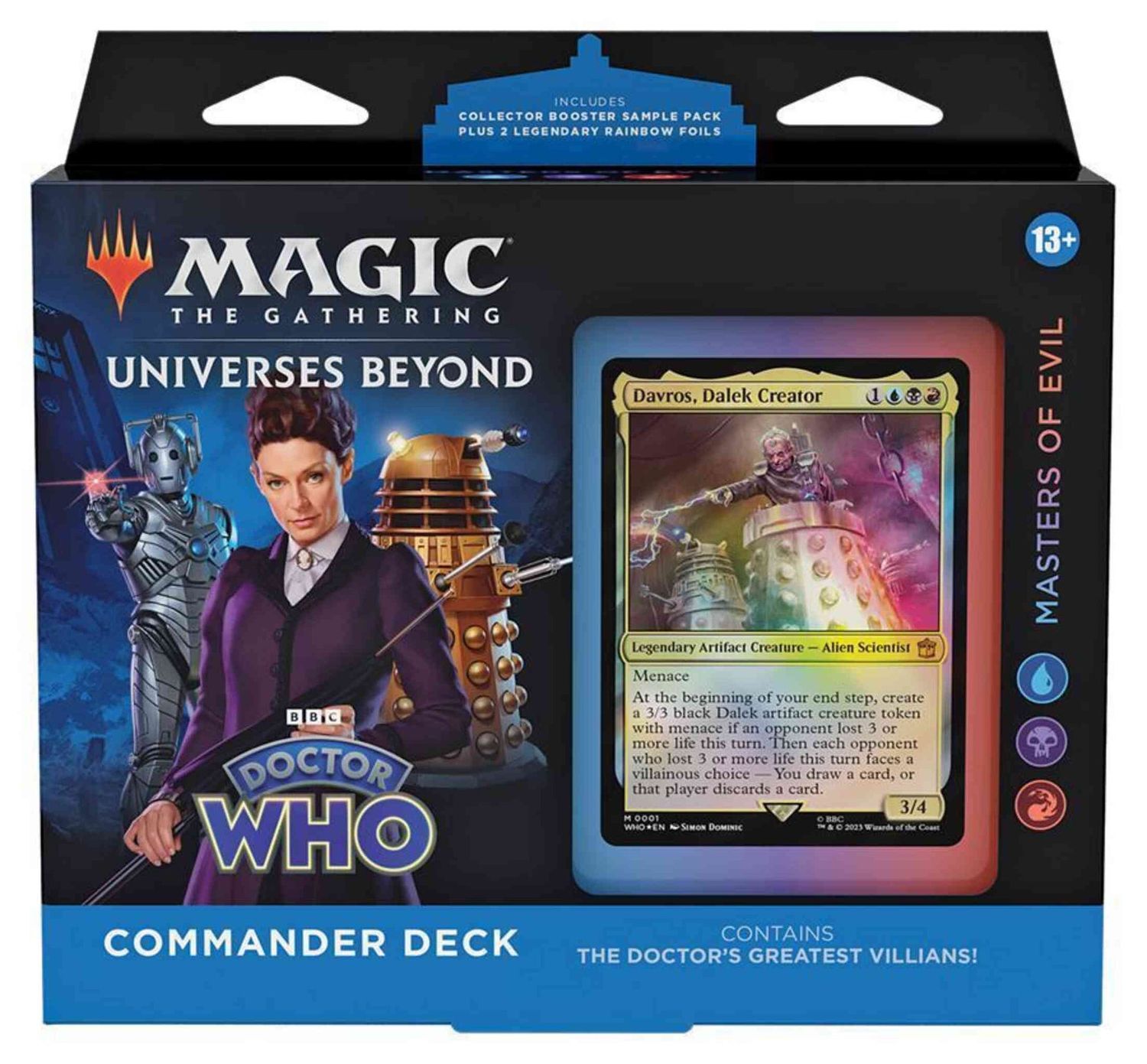 MTG Doctor Who Commander Deck - Masters of Evil