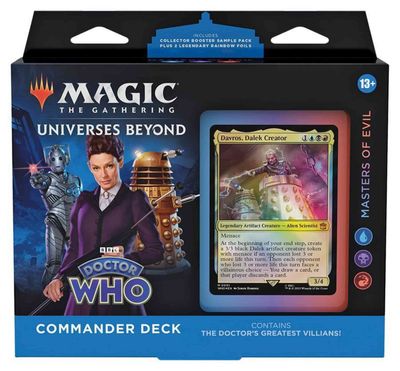 MTG Doctor Who Commander Deck - Masters of Evil