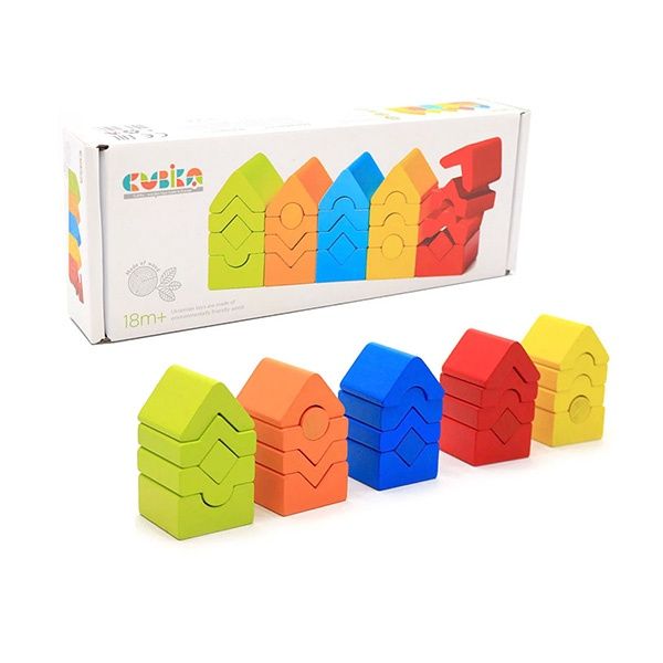 Ensemble de tours en bois LD-13