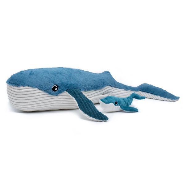 Gravillou la baleine bleu Maman &amp; Bébé
