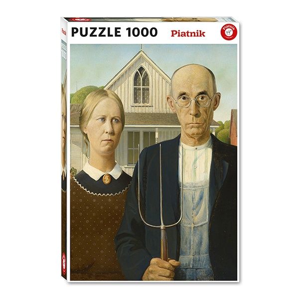 PZ1000 American Gothic, Grant Wood