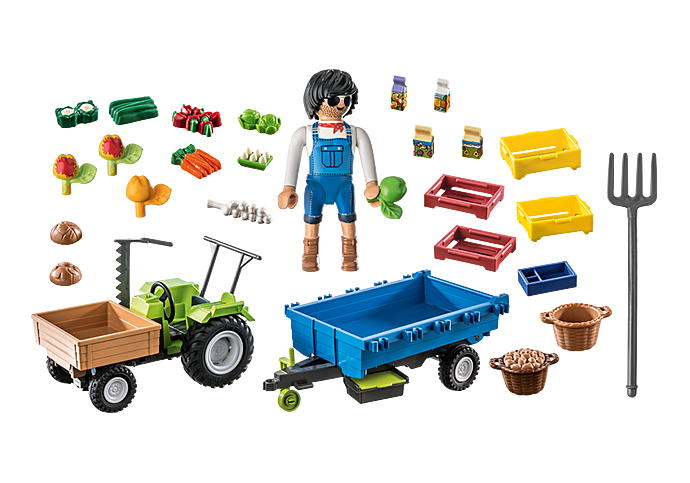 Tracteur avec remorque 71249