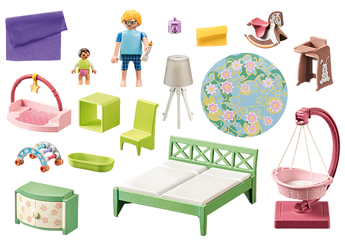 Chambre de parents avec lit cododo 71609