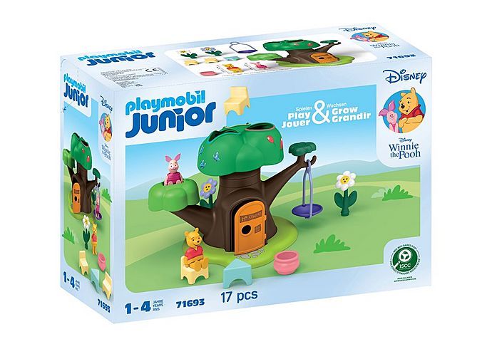 Junior &amp; Disney : Winnie l&#39;ourson et Porcinet avec cabane 71693