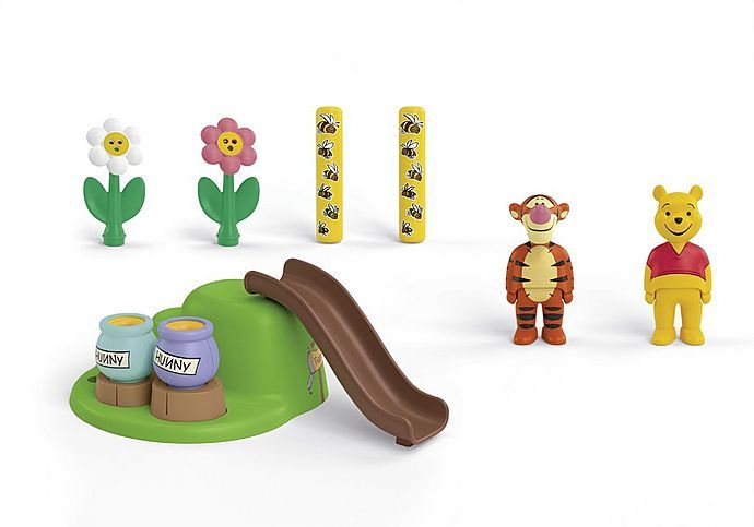 Junior &amp; Disney : Winnie l'ourson et Tigrou avec jardin d'abeilles 71694
