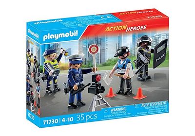 Set métiers de la police : 4 policiers différents 71730