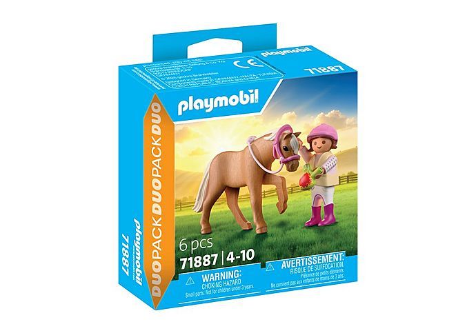 Duo : Fillette avec son poney 71887
