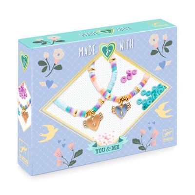 You &amp; Me - Bracelets Heishi coeurs