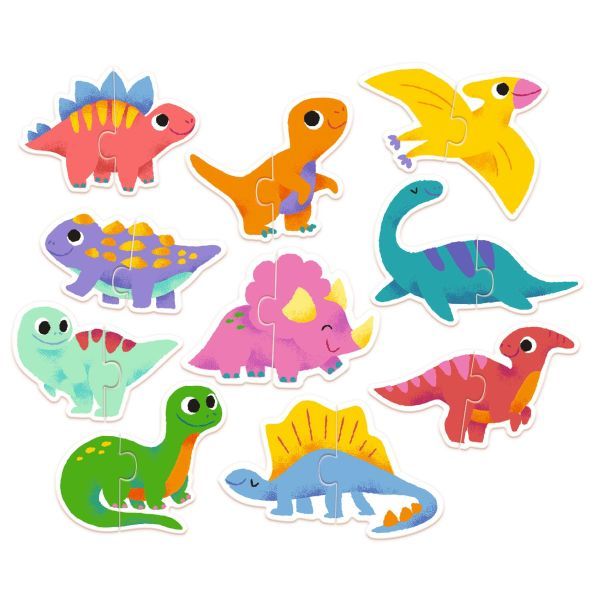 Puzzle Duo Dinos