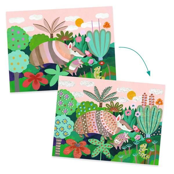 Peinture 3D - Foret Tropicale