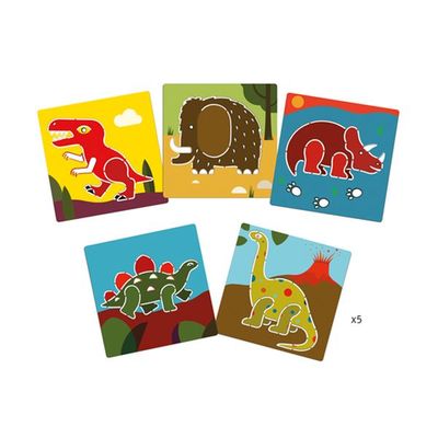 Pochoirs - Dinosaures