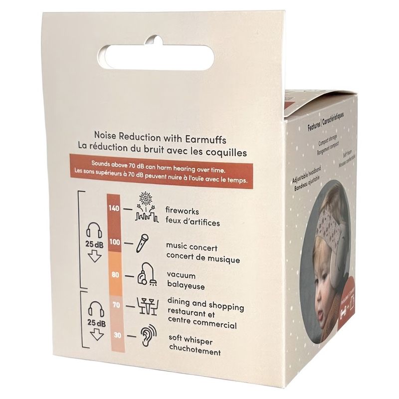 Coquilles insonorisantes pour bébé