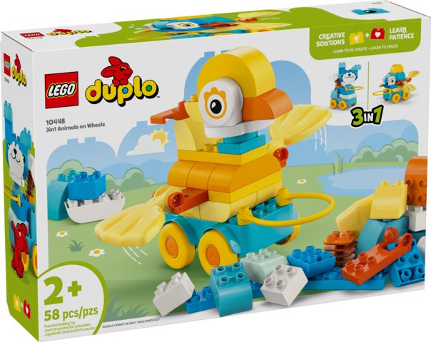 Lego Duplo 10448 Les animaux sur roues 3en1