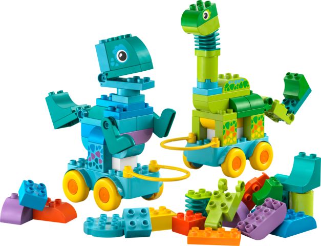 Lego Duplo 10451 Les dinosaures sur roues 3en1