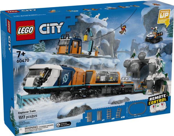 Lego City 60470 Le train d’exploration de l’Arctique