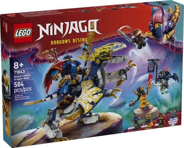 Lego Ninjago 71843 Le robot dragonnier de Rogue