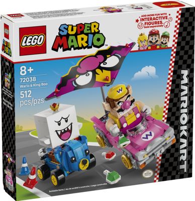 Lego Super Mario 72038 Mario Kart – Wario et Roi Boo