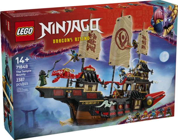 Lego Ninjago 71848 Le QG du temple des ninjas