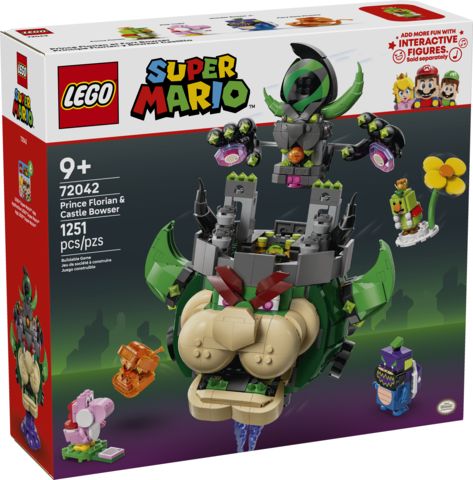 Lego Super Mario 72042 Prince Florian et Fort Bowser