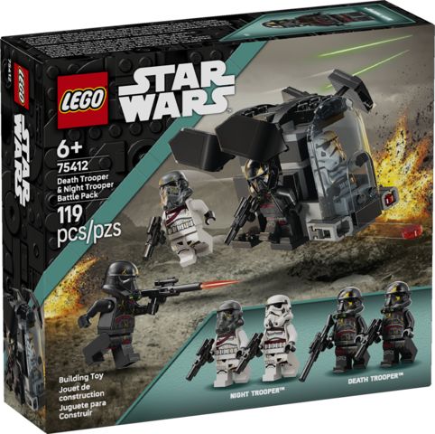 Lego Star Wars 75412 Ensemble de combat Death Trooper et Night Trooper