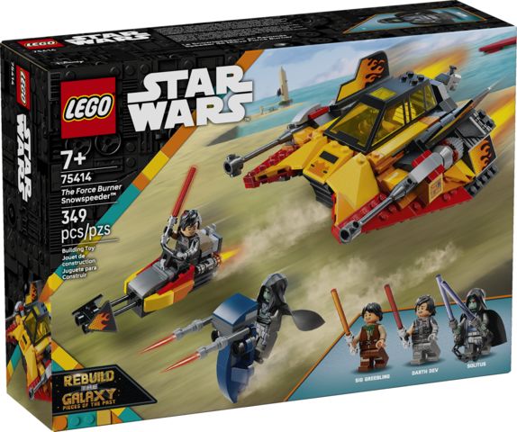 Lego Star Wars 75414 Le Snowspeeder en flammes