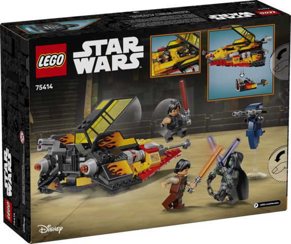 Lego Star Wars 75414 Le Snowspeeder en flammes